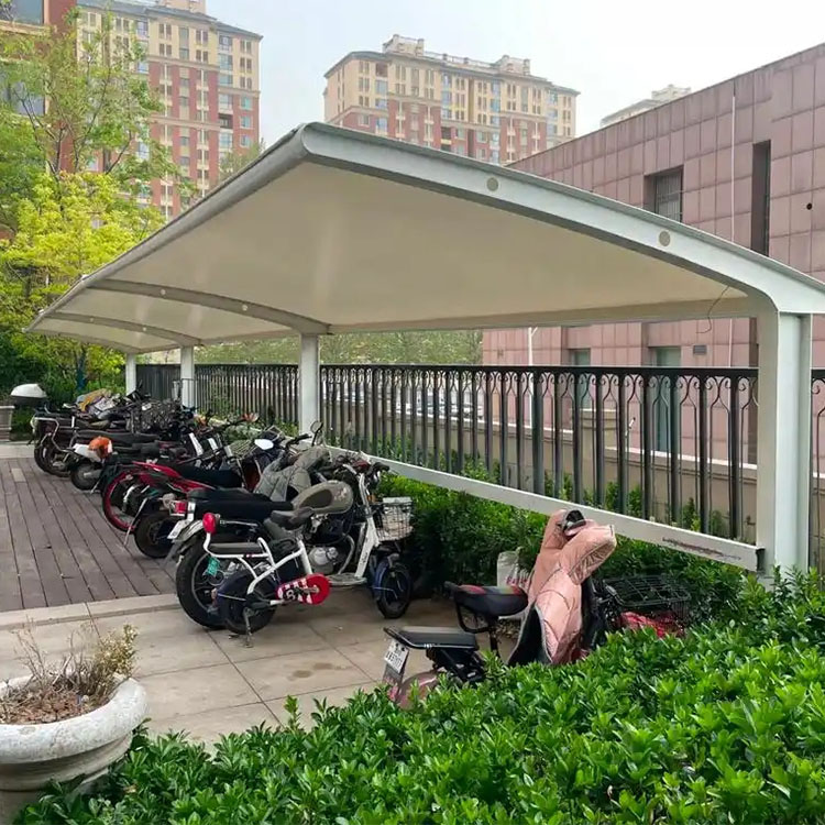 民乐县膜结构电动车棚